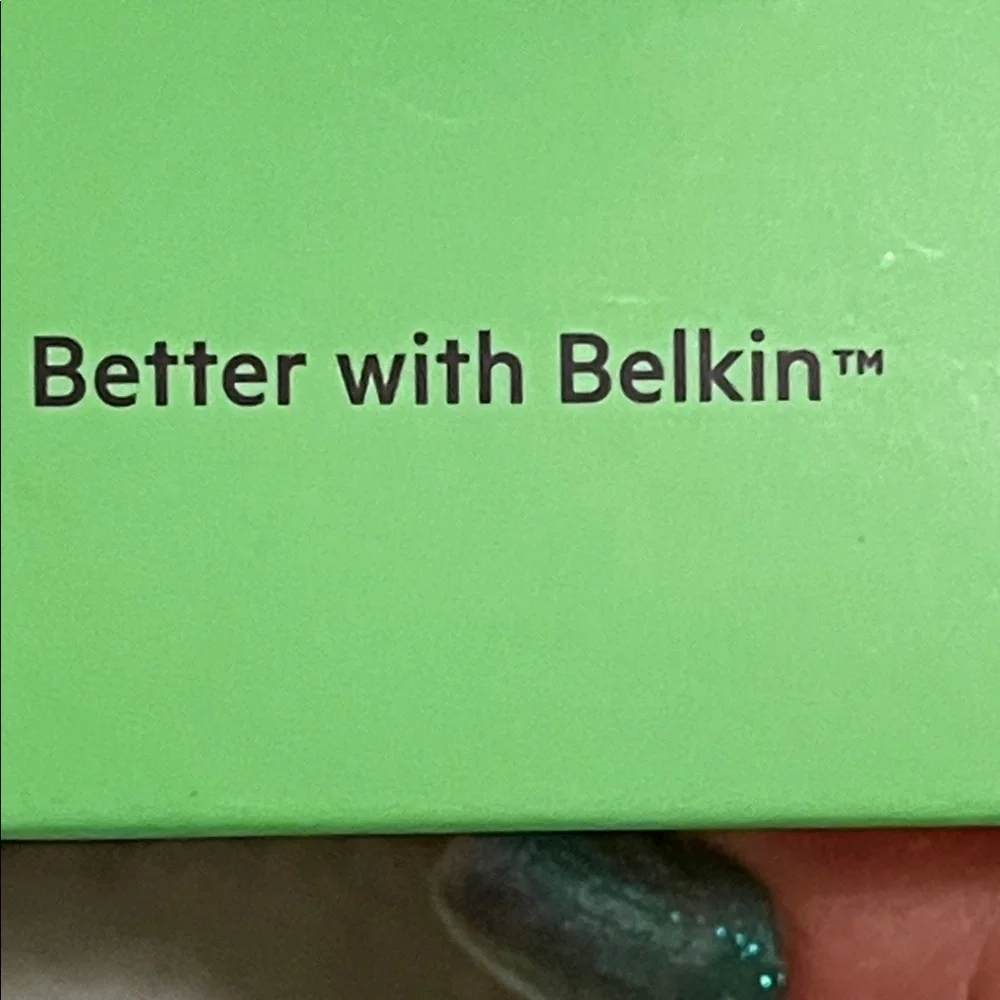 Belkin MagSafe Compatible Charger - Green and Black
